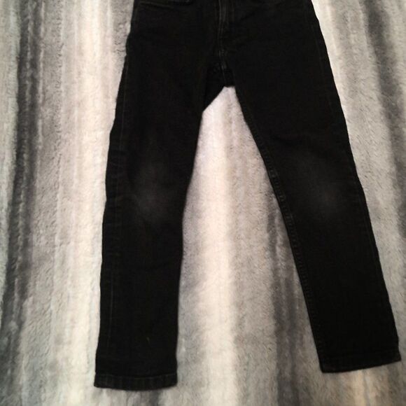 H&M Size 5/6 Boys Black Skinny Fit Jeans - Picture 2 of 3